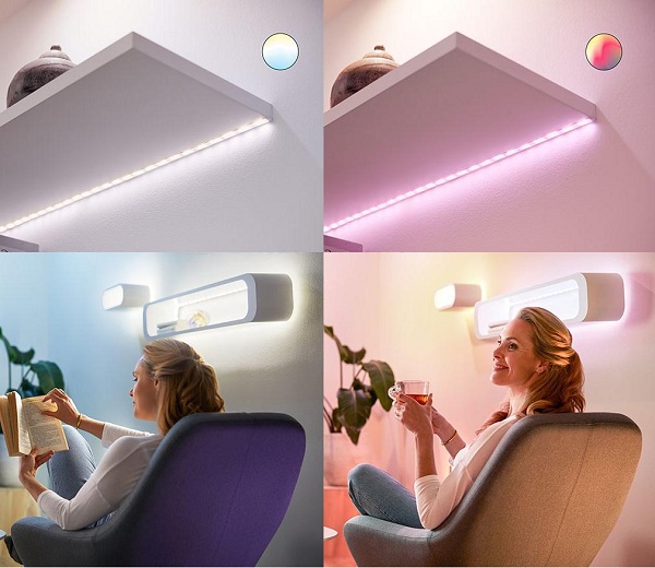 Đèn LED dây Philips WiZ Lightstrip Extension 1m